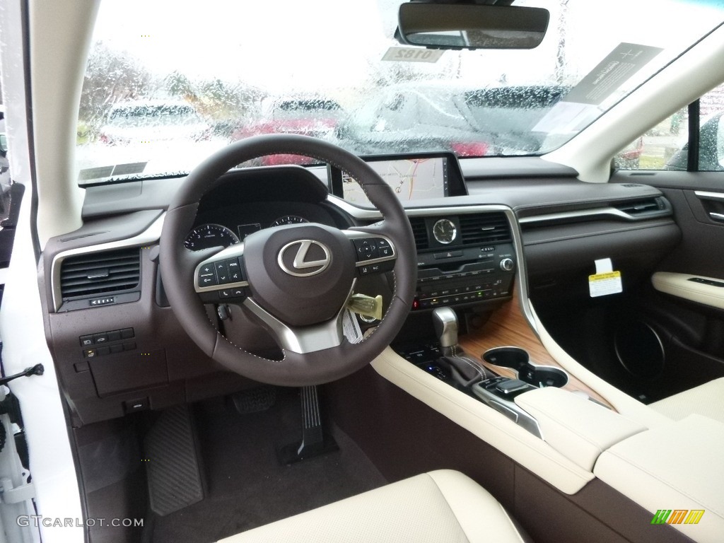 Parchment Interior 2017 Lexus RX 350 AWD Photo #118264134
