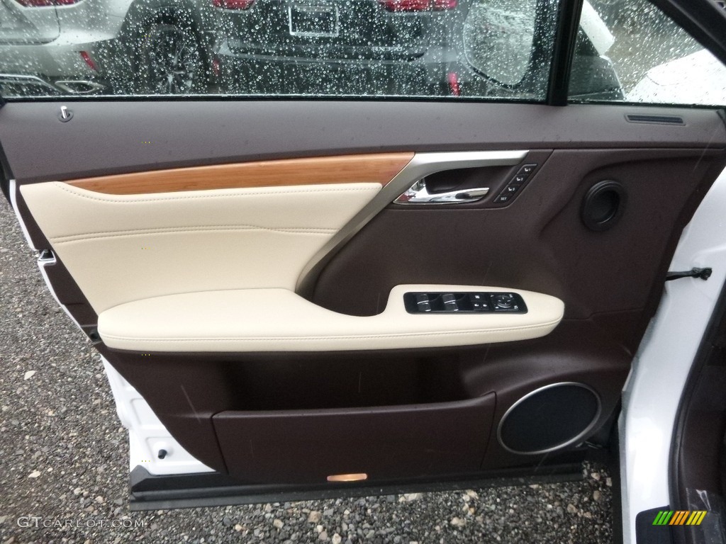 2017 Lexus RX 350 AWD Parchment Door Panel Photo #118264161