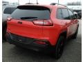 2017 Firecracker Red Jeep Cherokee Limited 4x4  photo #2