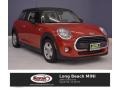 2016 Blazing Red Metallic Mini Hardtop Cooper 2 Door  photo #1