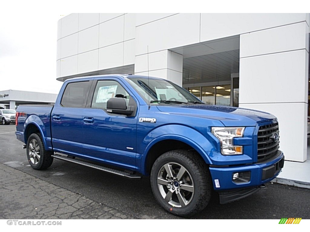 Lightning Blue Ford F150