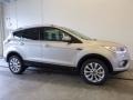 2017 White Gold Ford Escape Titanium 4WD  photo #1