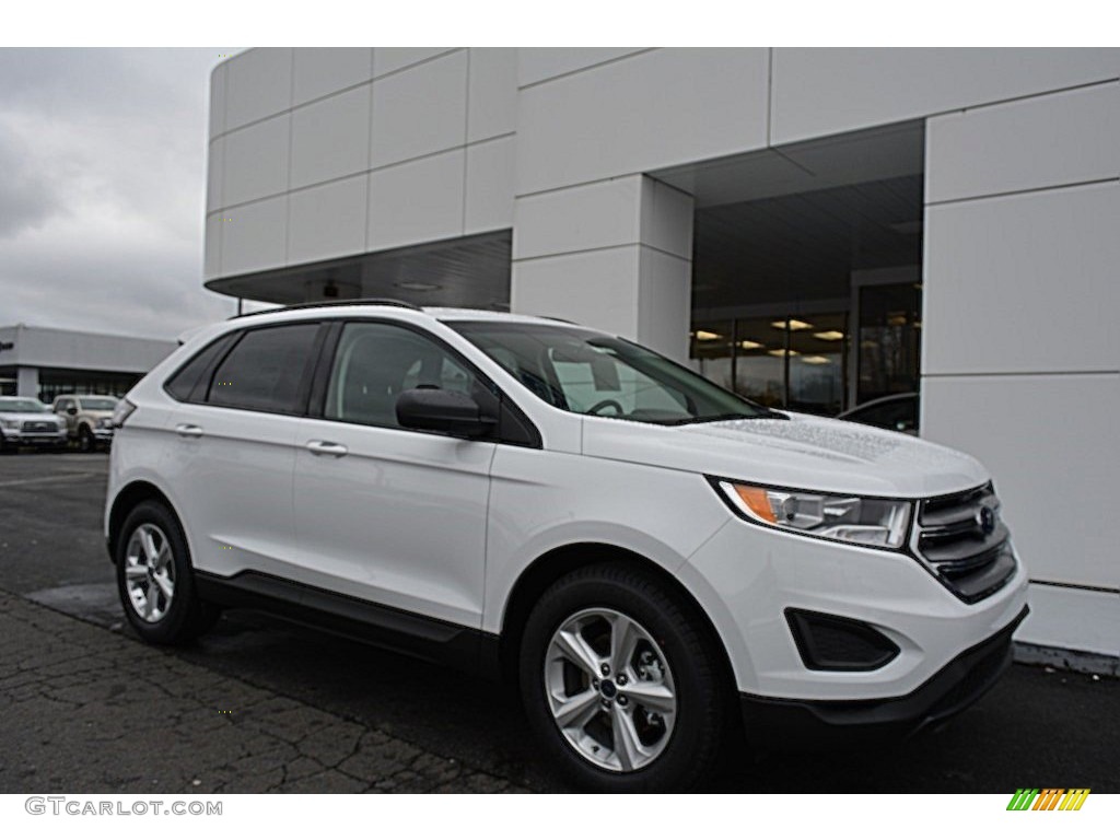 Oxford White 2017 Ford Edge SE Exterior Photo #118265847