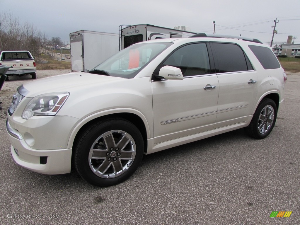 2012 Acadia Denali AWD - Summit White / Cashmere photo #1