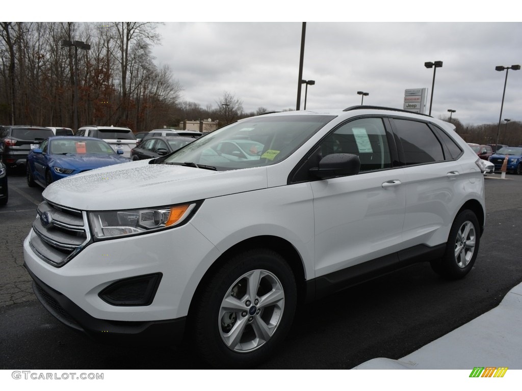 Oxford White 2017 Ford Edge SE Exterior Photo #118265889