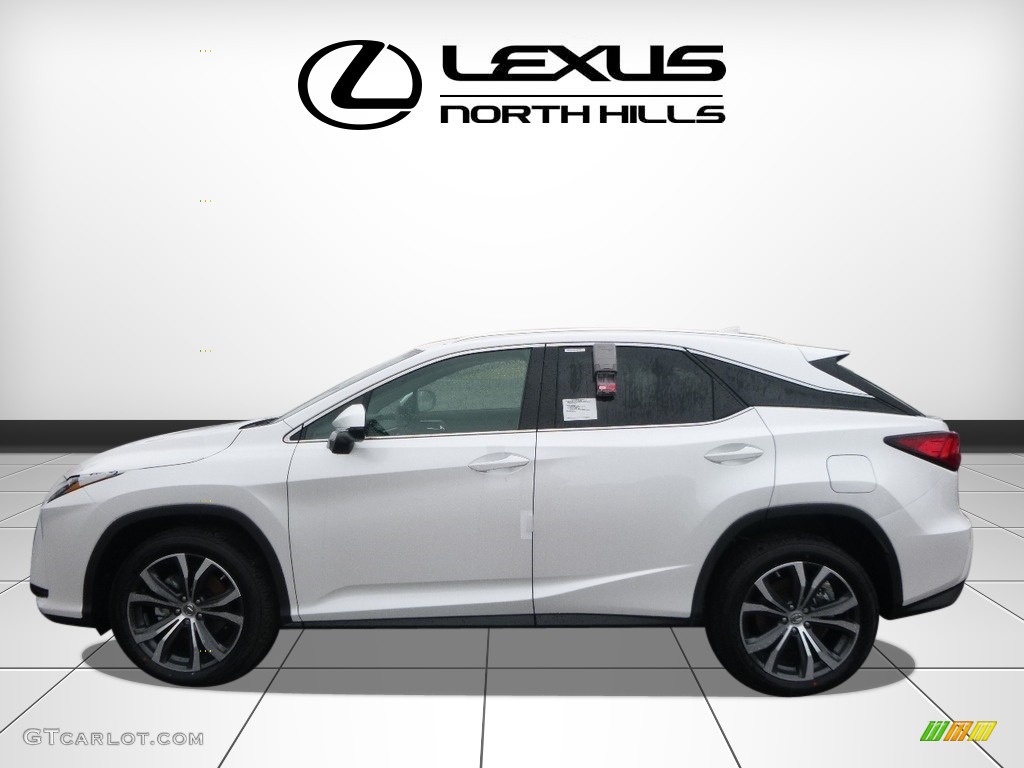 2017 RX 350 AWD - Eminent White Pearl / Noble Brown photo #3