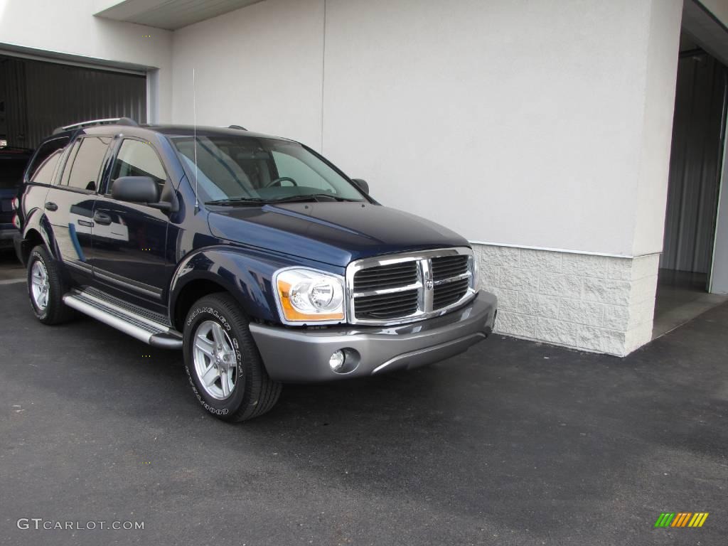 2006 Durango SLT 4x4 - Patriot Blue Pearl / Dark Slate Gray/Light Slate Gray photo #1