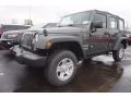 2017 Granite Crystal Metallic Jeep Wrangler Unlimited Sport 4x4  photo #1