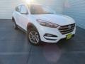 2017 Dazzling White Hyundai Tucson SE  photo #1