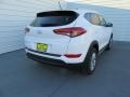 2017 Dazzling White Hyundai Tucson SE  photo #4
