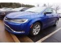 Vivid Blue Pearl 2015 Chrysler 200 Limited