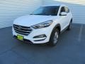 2017 Dazzling White Hyundai Tucson SE  photo #7
