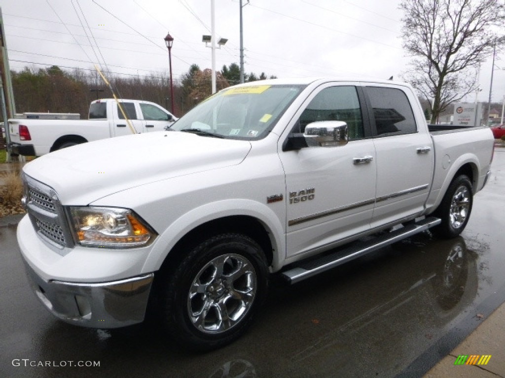 2013 1500 Laramie Crew Cab 4x4 - Bright White / Black photo #10