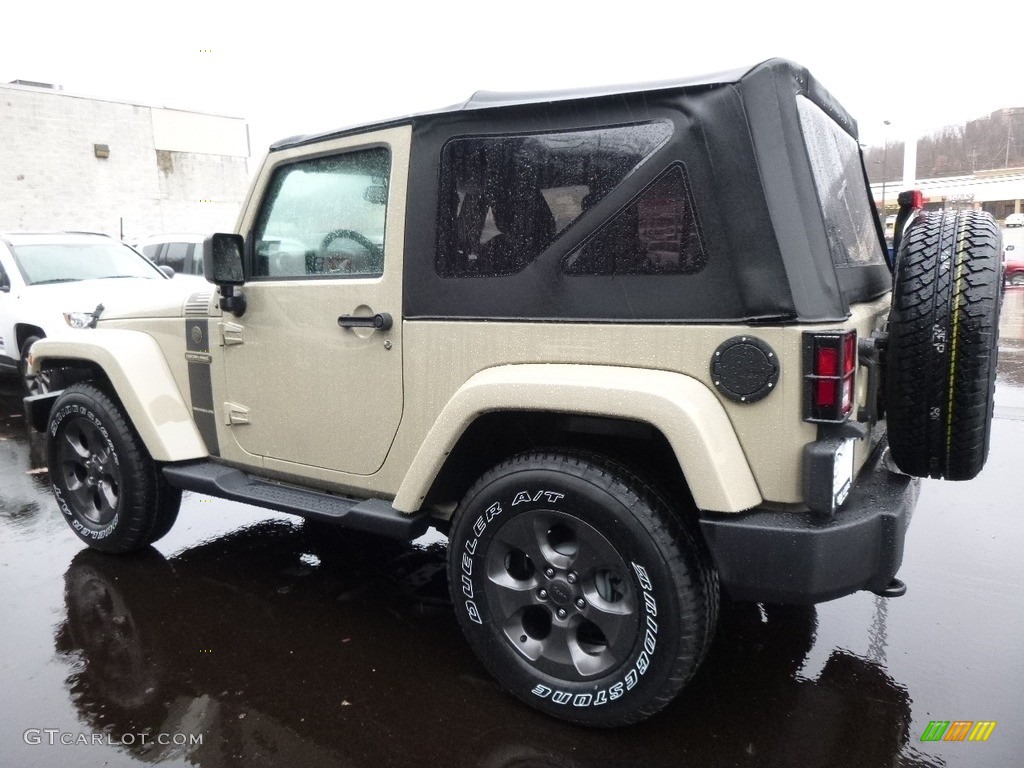 2017 Wrangler Sport 4x4 - Gobi / Black photo #3