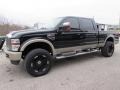 2008 Black Ford F350 Super Duty King Ranch Crew Cab 4x4  photo #1