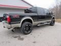 2008 Black Ford F350 Super Duty King Ranch Crew Cab 4x4  photo #8