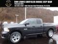 2017 Brilliant Black Crystal Pearl Ram 1500 Express Quad Cab 4x4  photo #1