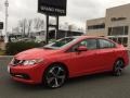 Rallye Red - Civic Si Sedan Photo No. 2