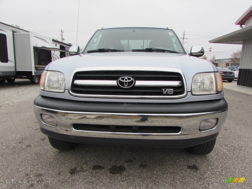 2000 Tundra SR5 Extended Cab 4x4 - Platinum Metallic / Light Charcoal photo #4