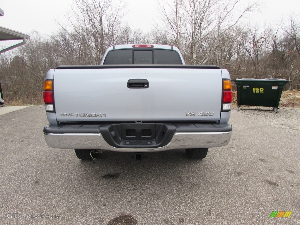 2000 Tundra SR5 Extended Cab 4x4 - Platinum Metallic / Light Charcoal photo #5