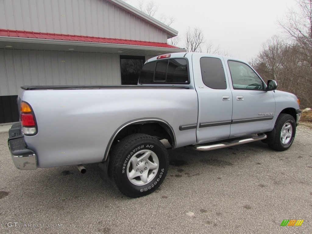 2000 Tundra SR5 Extended Cab 4x4 - Platinum Metallic / Light Charcoal photo #8