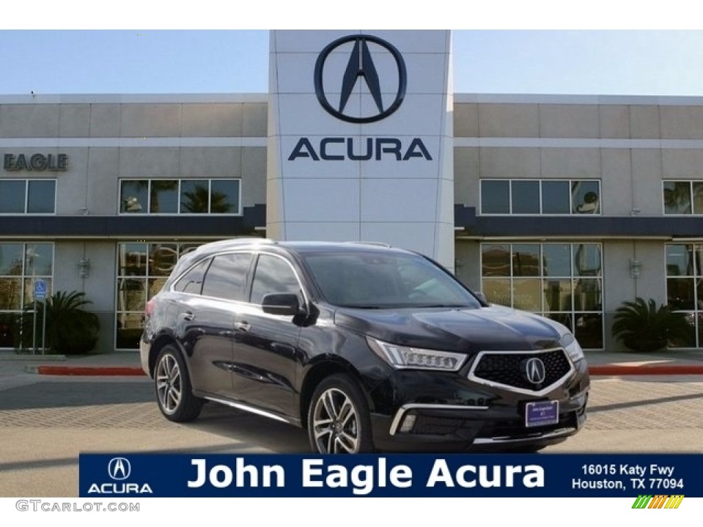 Crystal Black Pearl Acura MDX