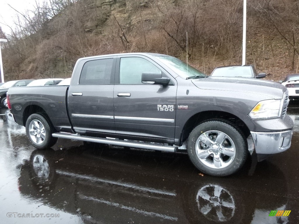 Granite Crystal Metallic 2017 Ram 1500 Big Horn Crew Cab 4x4 Exterior Photo #118270427