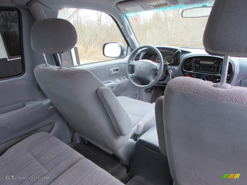 2000 Tundra SR5 Extended Cab 4x4 - Platinum Metallic / Light Charcoal photo #17