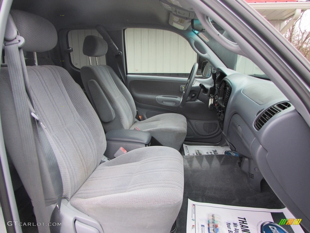 2000 Tundra SR5 Extended Cab 4x4 - Platinum Metallic / Light Charcoal photo #21