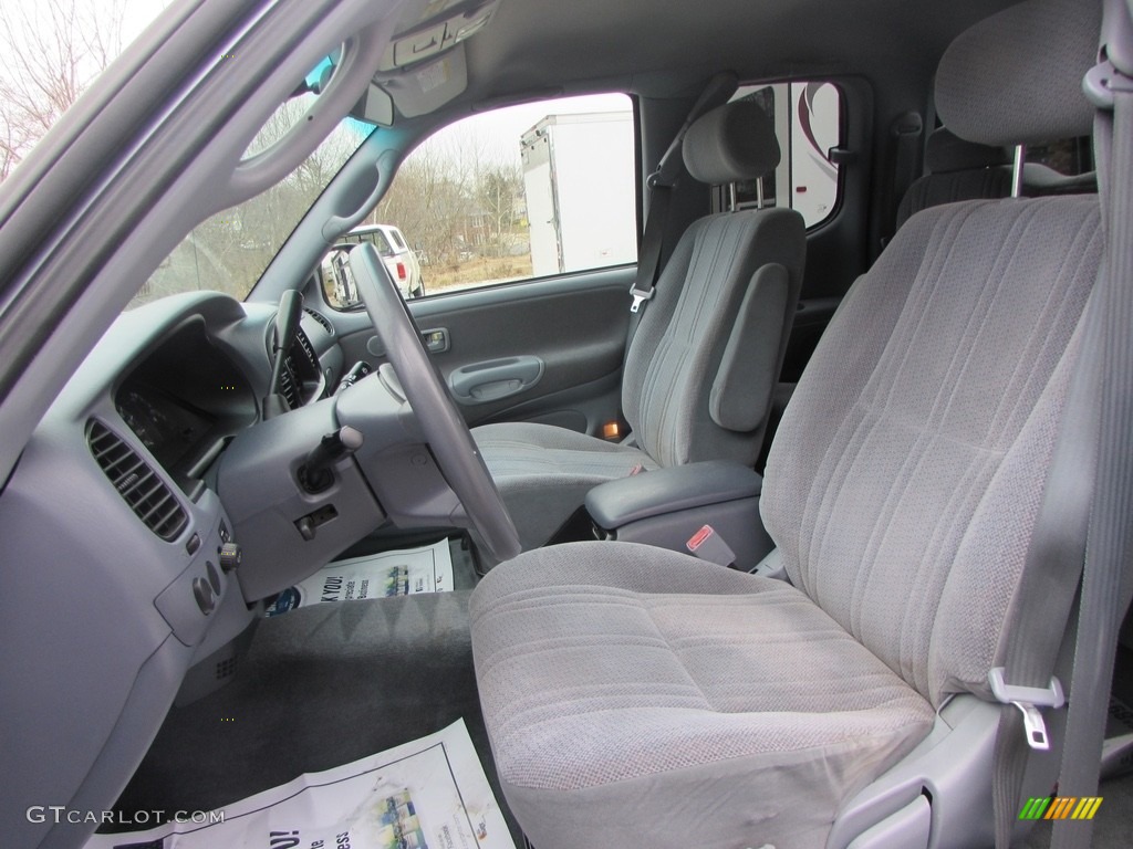 2000 Tundra SR5 Extended Cab 4x4 - Platinum Metallic / Light Charcoal photo #25