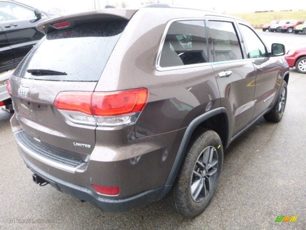 2017 Grand Cherokee Limited 4x4 - Walnut Brown Metallic / Black photo #4