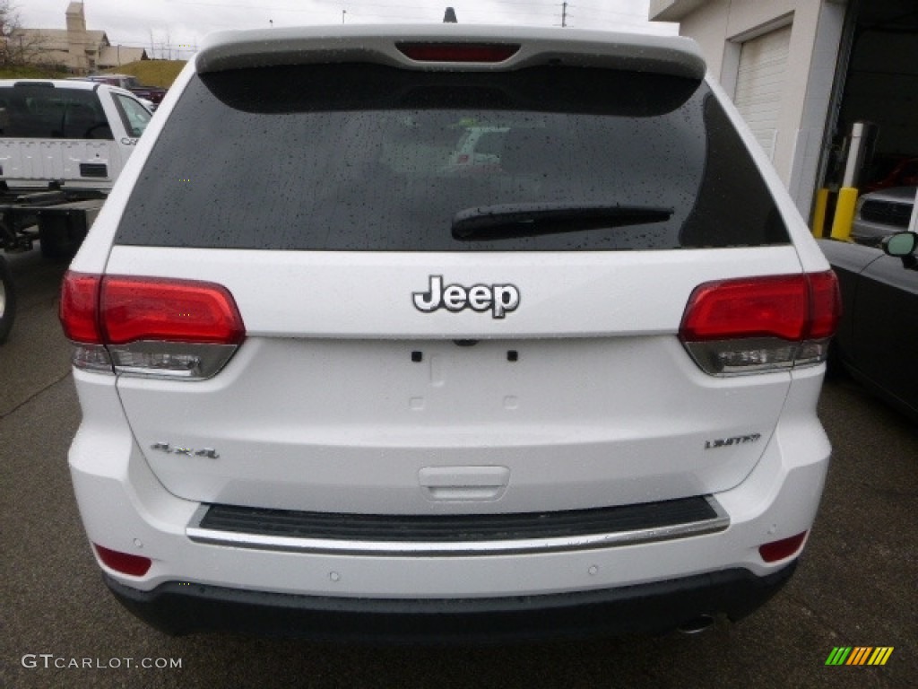 2017 Grand Cherokee Limited 4x4 - Bright White / Black photo #5