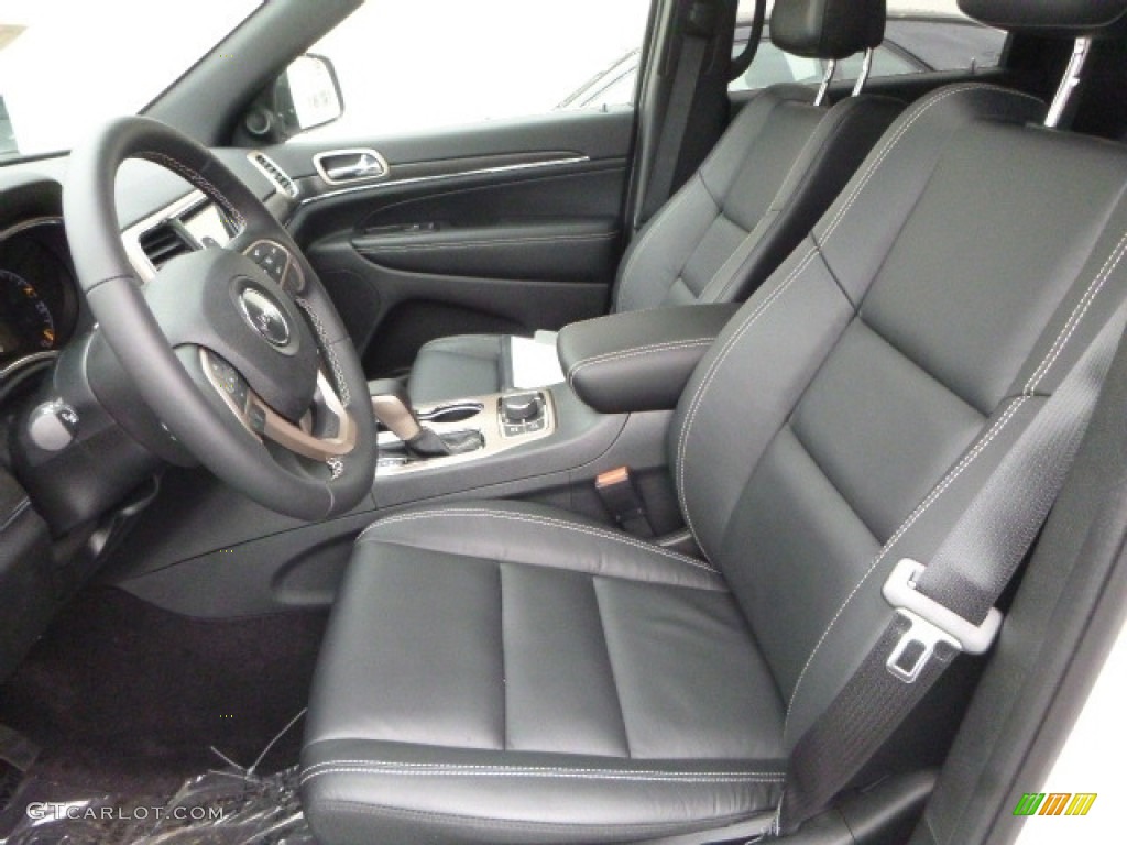 2017 Grand Cherokee Limited 4x4 - Bright White / Black photo #12