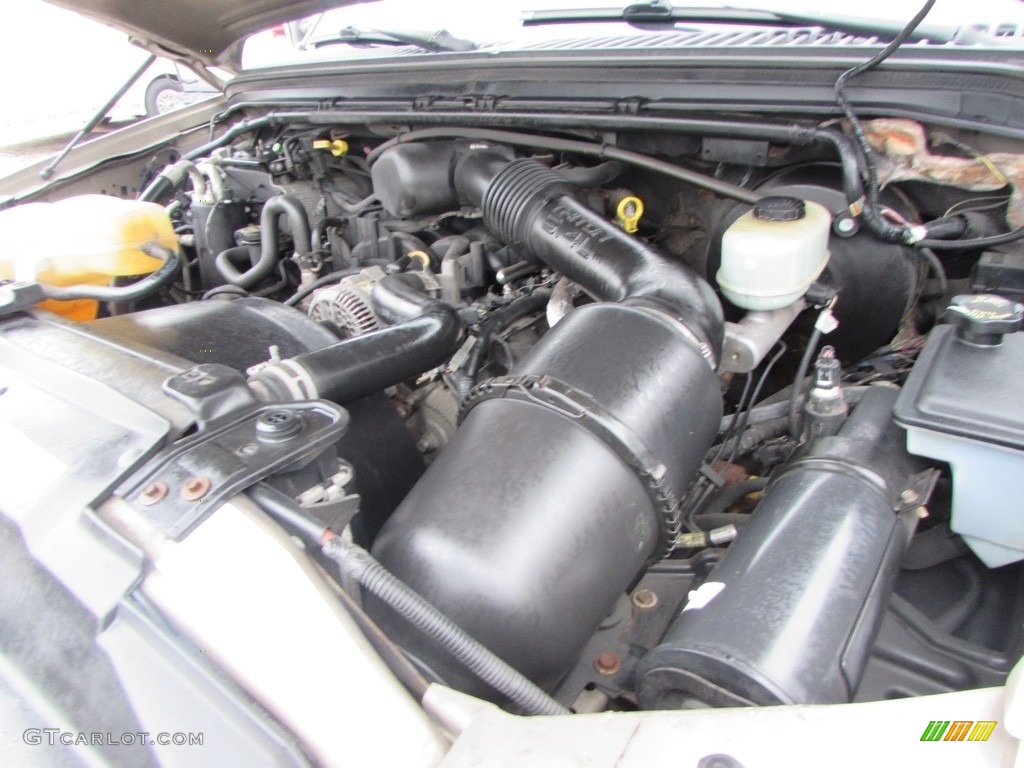2004 F250 Super Duty XLT Crew Cab 4x4 - Arizona Beige Metallic / Medium Parchment photo #37