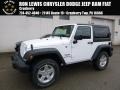 2017 Bright White Jeep Wrangler Sport 4x4  photo #1