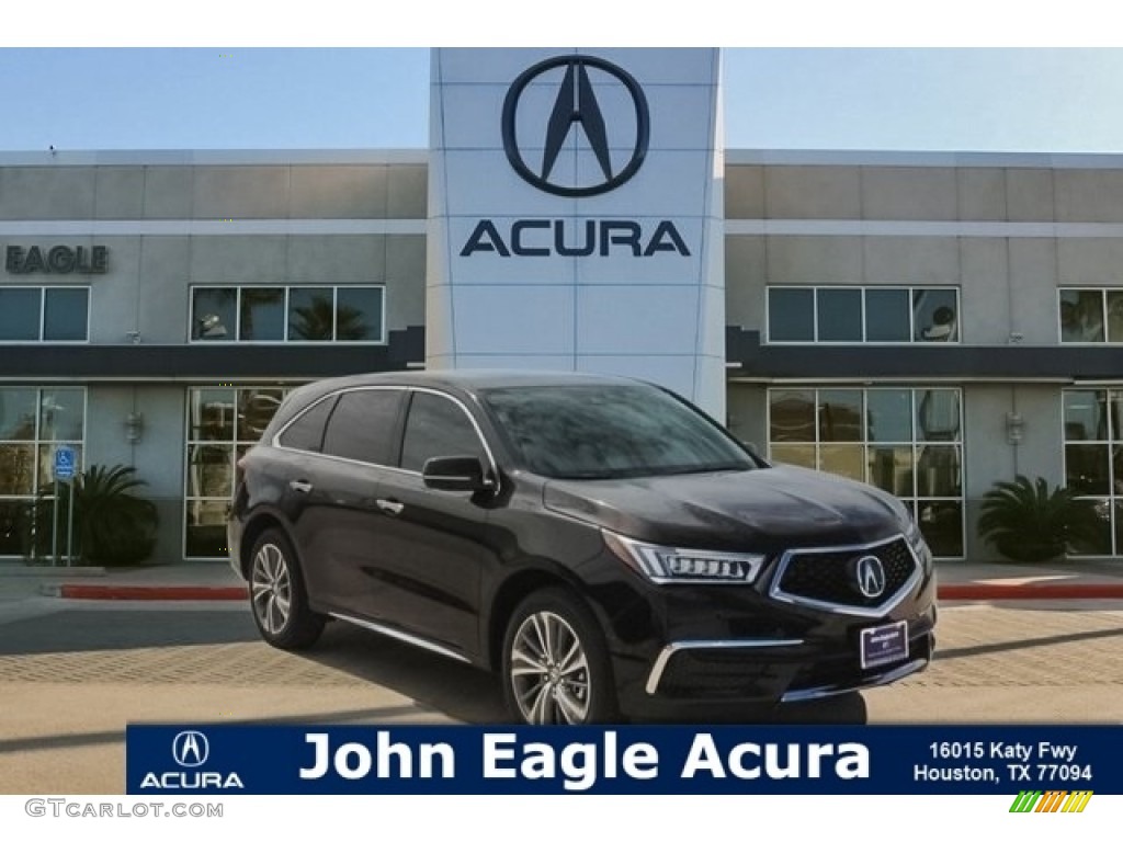 Crystal Black Pearl Acura MDX