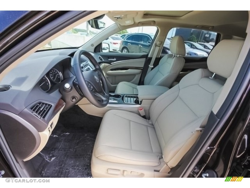 2017 MDX Technology - Crystal Black Pearl / Parchment photo #20