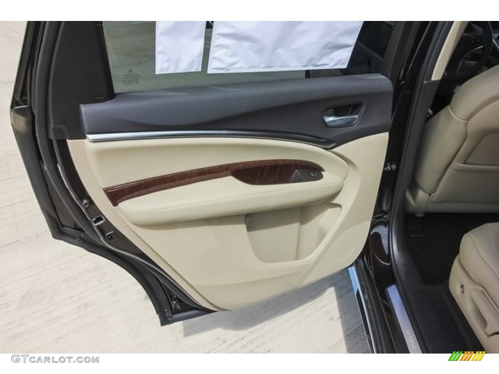 2017 MDX Technology - Crystal Black Pearl / Parchment photo #21