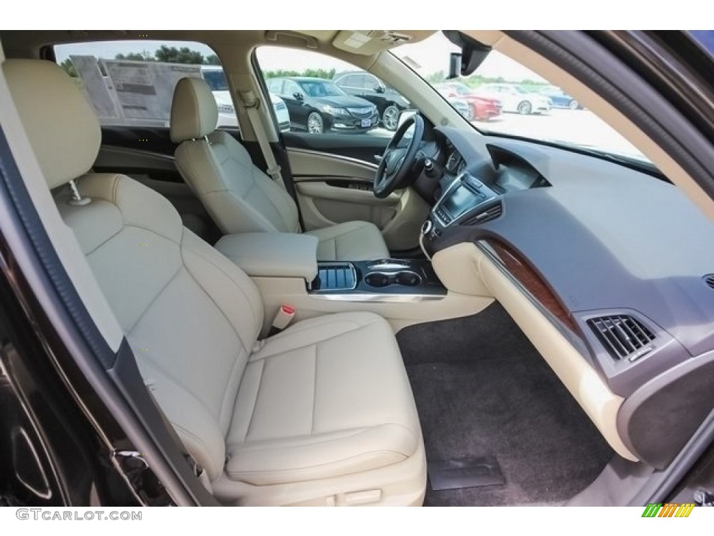 2017 MDX Technology - Crystal Black Pearl / Parchment photo #29