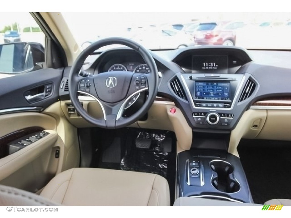 2017 MDX Technology - Crystal Black Pearl / Parchment photo #31