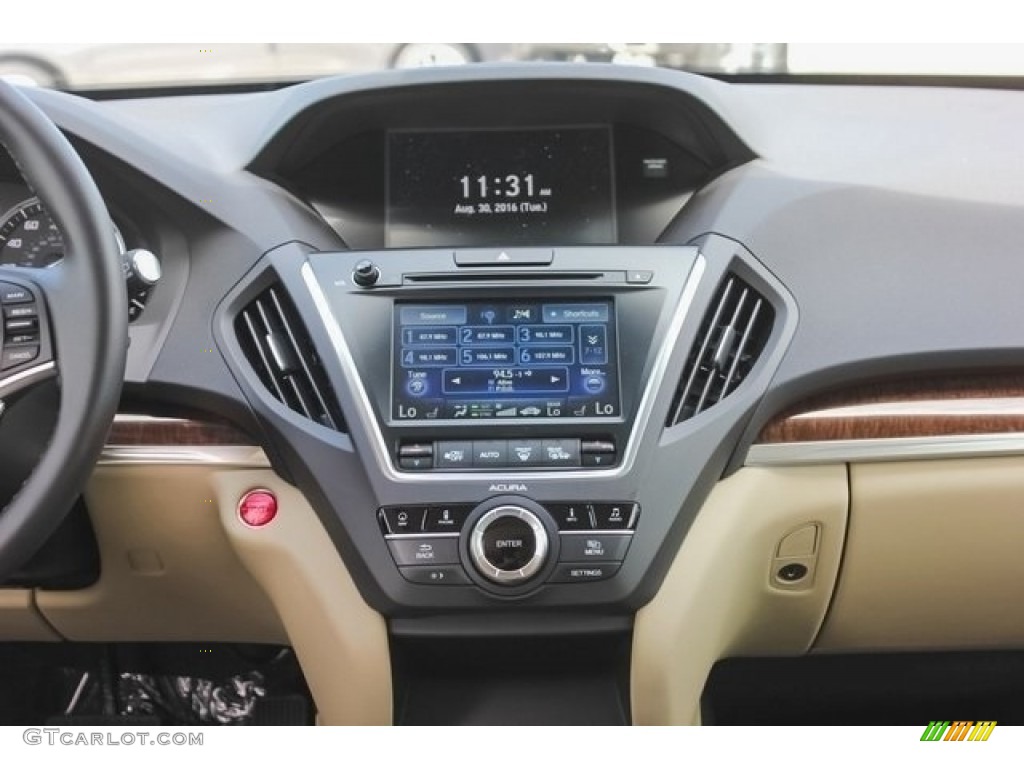 2017 MDX Technology - Crystal Black Pearl / Parchment photo #33