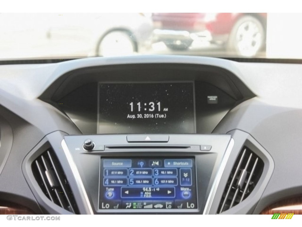 2017 MDX Technology - Crystal Black Pearl / Parchment photo #34