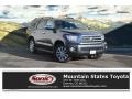 2017 Magnetic Gray Metallic Toyota Sequoia Limited 4x4  photo #1