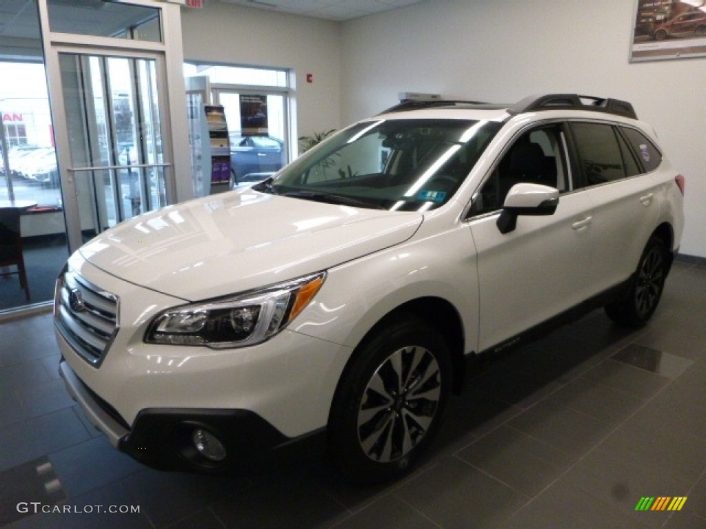 2017 Outback 3.6R Limited - Crystal White Pearl / Slate Black photo #10