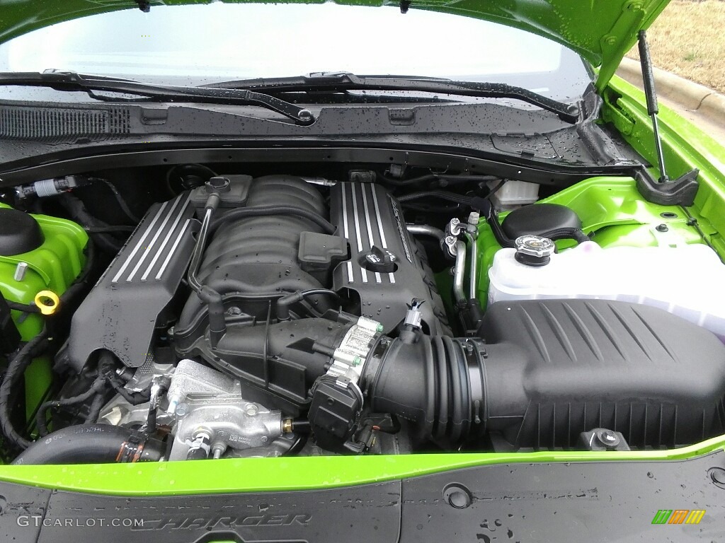2017 Dodge Charger R/T Scat Pack 392 SRT 6.4 Liter HEMI OHV 16-Valve VVT MDS V8 Engine Photo #118275453