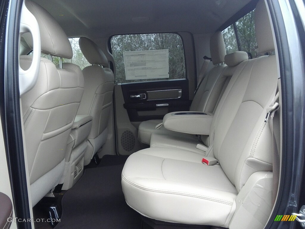 2017 1500 Laramie Crew Cab 4x4 - Granite Crystal Metallic / Canyon Brown/Light Frost Beige photo #12