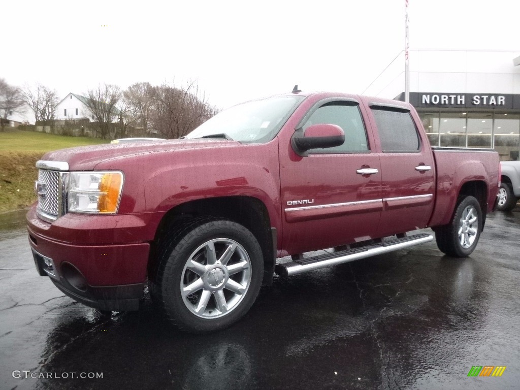 2013 Sierra 1500 Denali Crew Cab AWD - Sonoma Red Metallic / Ebony photo #1