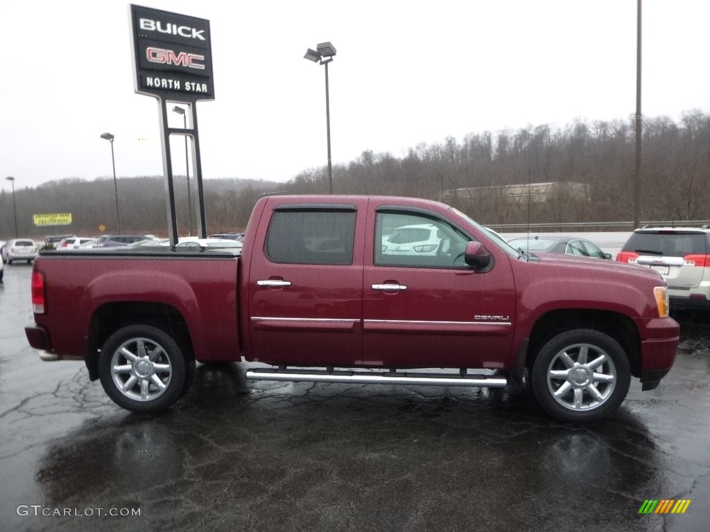 2013 Sierra 1500 Denali Crew Cab AWD - Sonoma Red Metallic / Ebony photo #4
