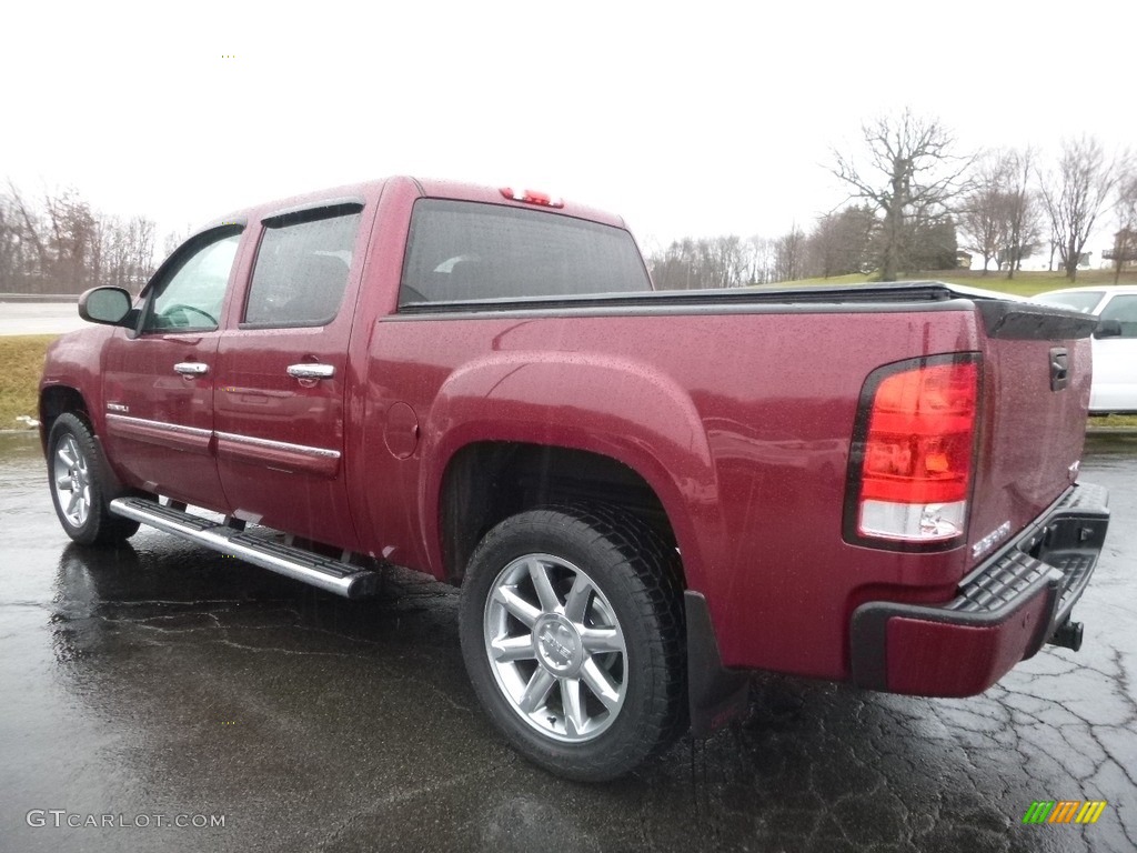 2013 Sierra 1500 Denali Crew Cab AWD - Sonoma Red Metallic / Ebony photo #11