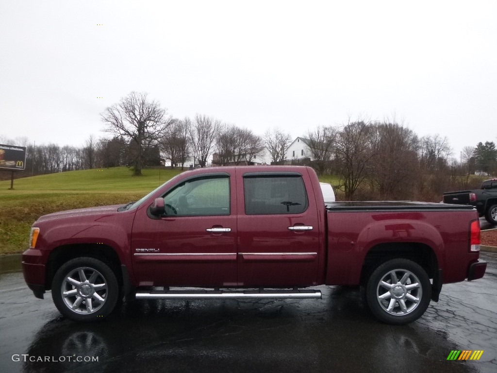 2013 Sierra 1500 Denali Crew Cab AWD - Sonoma Red Metallic / Ebony photo #12